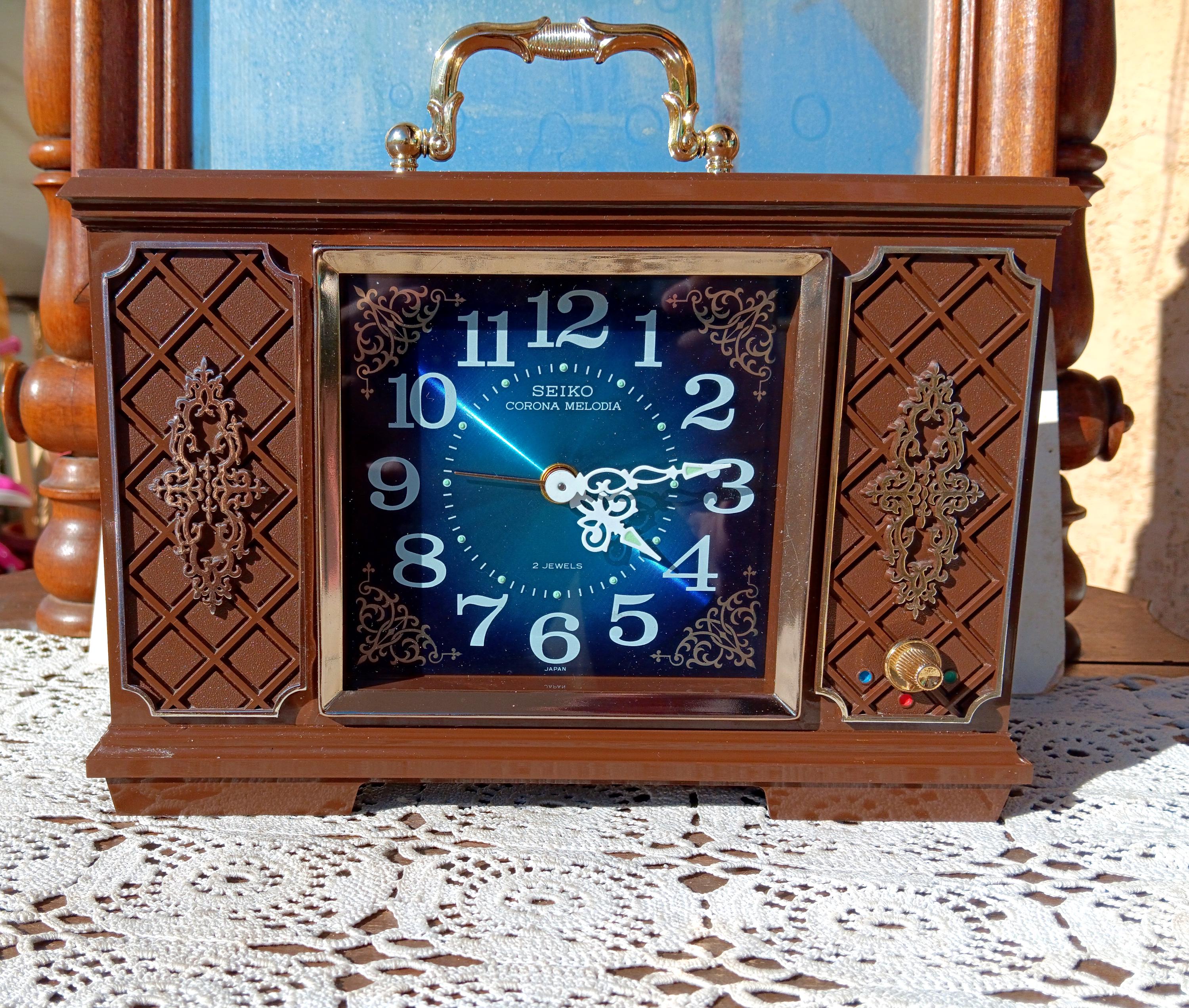 Vintage Seiko Corona Melodia Alarm Clock, Made in Japan - Etsy