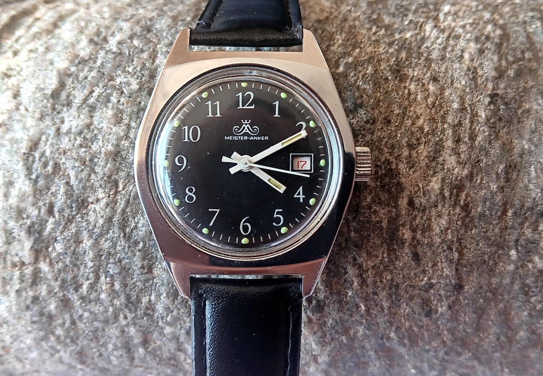 Vintage Meister Anker Mechanical Watch, DDR Made, Working - Etsy
