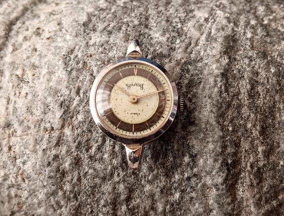 Vintage Mechanical Watch, Gold Plated, UK Made