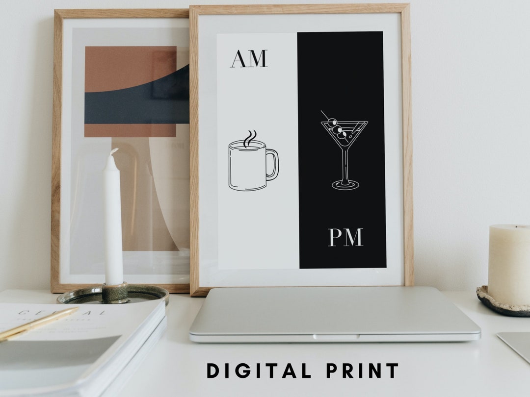 COCKTAIL Bar Cart Sign Home Bar Sign Bar Cart Art Cocktail Etsy