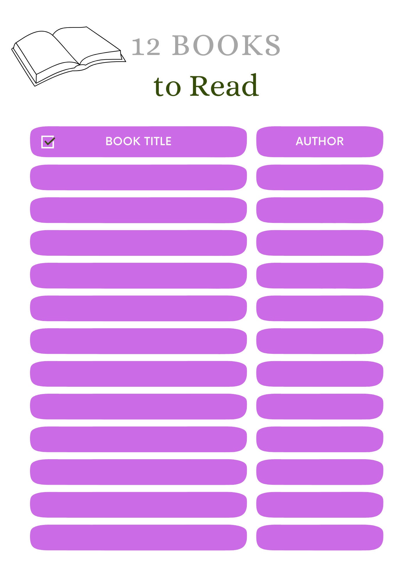 Editable reading tracker printable planner log journal etsy australia