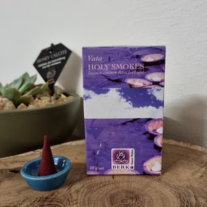 Incense cone Vata incl. holder