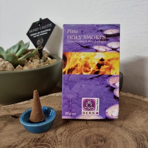 Incense cone Pitta incl. holder