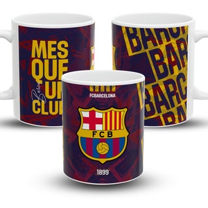 Barcelona Coffee Mug | Barcelona Coffee Cup | Barcelona Gift | Football Souvenir Mug | Messi Fan | Barcelona Fan