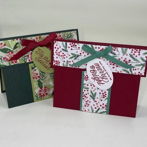 Carimbo feito à mão! Cartões de Natal, etiquetas para presentes, cartões de Natal