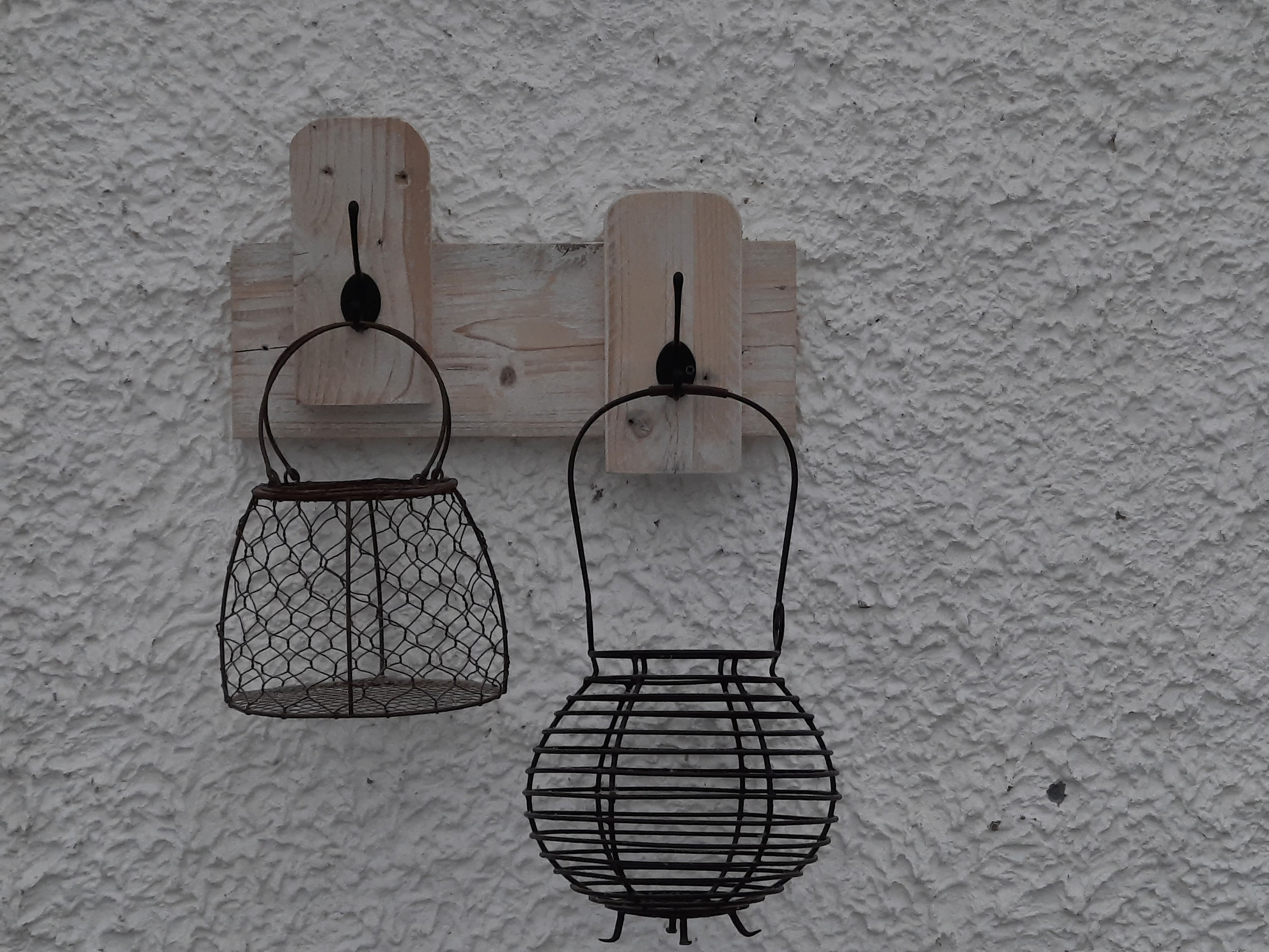 Patère Double Bois Palette