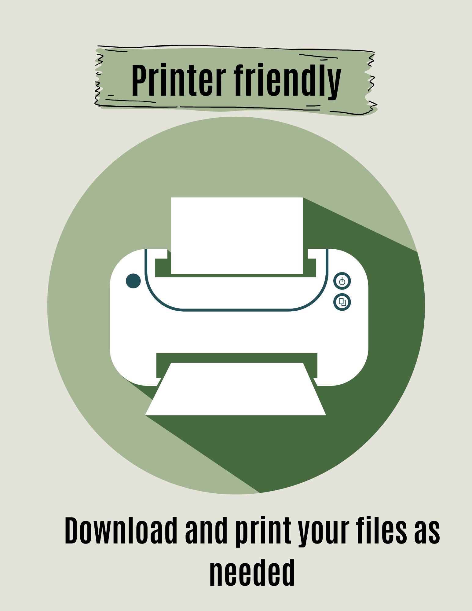 Daily Planner Note Printable Digital Download Insert Tracker Checklist ...