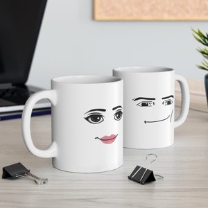 Roblox Noob Character Coffee Mug by Vacy Poligree - Pixels