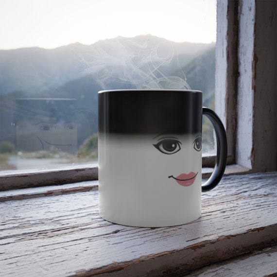 Roblox Woman Face Mug