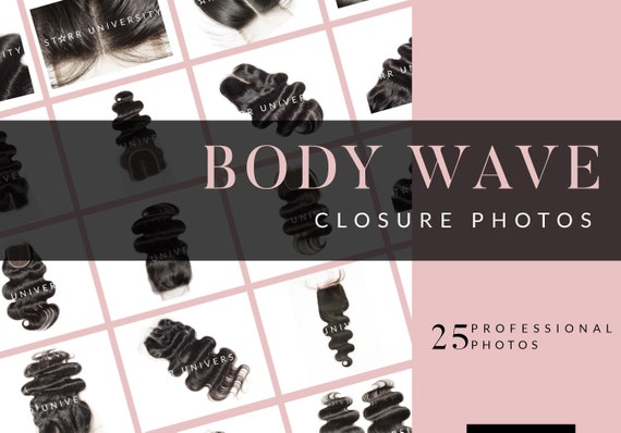 Bodywave closure | Beauty Stock Photos | Hair Extensions Business Stock Photos