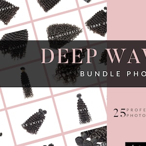Deepwave Bundles | Beauty Stock Photos | Hair Extensions Business Stock Photos