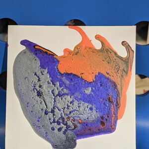 Abstract Autistic Art by Autistic Artist Jillien Conneen, Autism Acceptance - &quot;Gakky&quot;