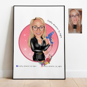 Custom Caricature from Photo, Custom Portrait, Portrait from Photo, Custom Painting from Photo, Portrait Illustration, Custom illustration