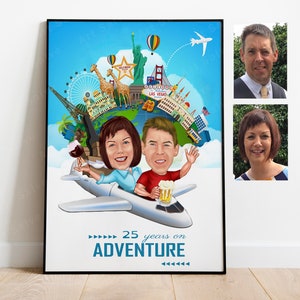 Custom Caricature from Photo, Custom Portrait, Portrait from Photo, Custom Painting from Photo, Portrait Illustration, Custom illustration