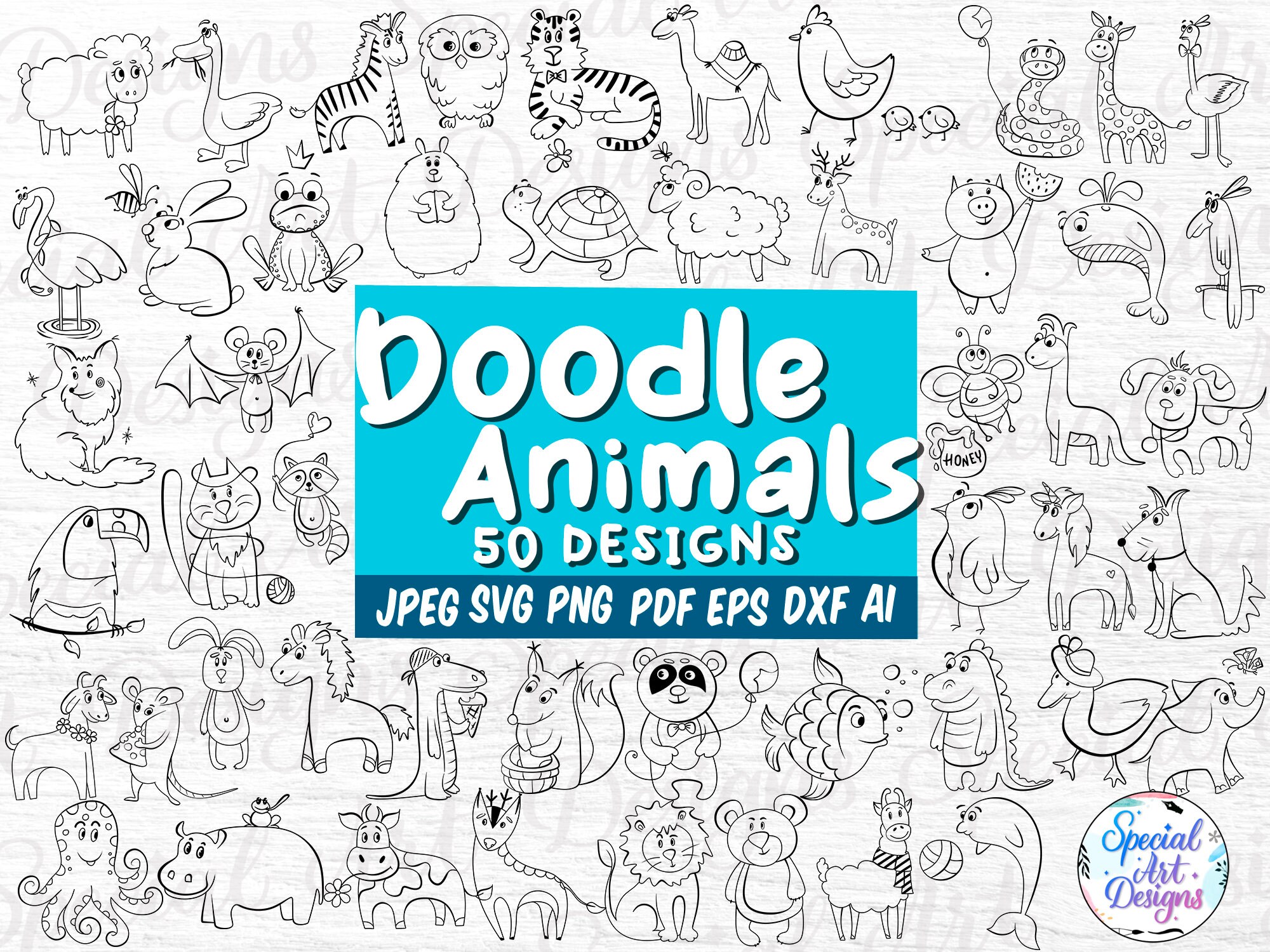 Vetores de Jogo Bonito Do Doodle Do Vetor Dos Animais Do Safari Arte Naive  e mais imagens de Cobra - iStock