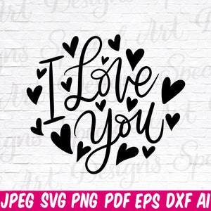 Ich liebe dich SVG | Liebe svg | Ich liebe dich svg | Cricut cut Datei | digitales Design | Ich liebe dich | liebe dich am meisten svg | trendige svg | Liebe