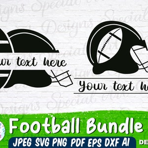 Football Bundle Designs | Football Player SVG | Football Mom Svg | Custom Football Shirt Svg | Football SVG | Custom Football name svg