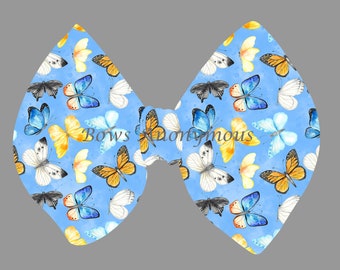 Butterflies & Sea Life Print Bows - Made to Order