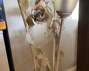 Aluminium flower floor lamp deals