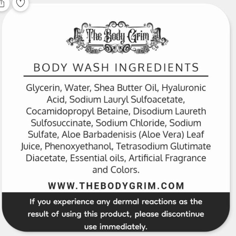 Bride Body Wash 16 Oz Etsy