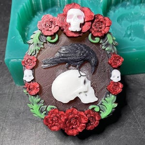 Premium Sacred Spice Soap | Gothic Handmade Soap | Spicy, Warm Cinnamon, Clove & Vanilla | 5-Stage Detailed Design