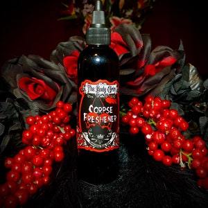 Corpse Freshener Body Wash | 16 oz Maraschino Cherry Scent | Hydrating Aloe & Shea Butter | Gothic-Inspired Skincare