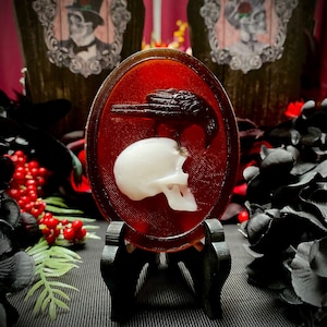 Sacred Spice Soap | Gothic Handmade Bar Soap | Clove, Tobacco, Cinnamon Bark, Vanilla | Spicy, Hydrating Skincare
