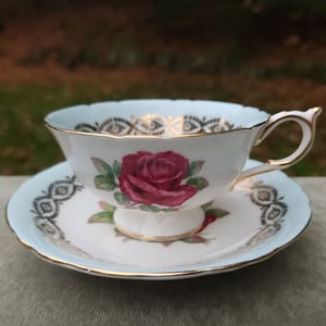 Gorgeous Paragon Teacup and Saucer Set Cabbage Rose