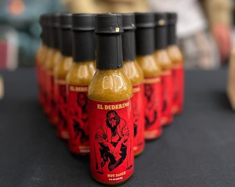 LIMITED** EL DUDERINO Hot Sauce by Tasty as Phuck, as seen at the Ogden Big Lebowski Festival, Fans of The Big Lebowski, Gifts for Him