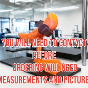 Custom Duck Prosthetic Leg Upper leg strength needed Please read description and message with pictures