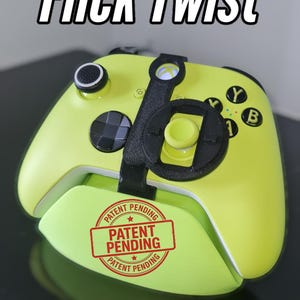 Flick Twist  - Xbox Golf Swing Trainer | Flick Twist Analog Stick Guide | 3D Printed Controller Clip Straight Shots & Putts | Golf Assistant