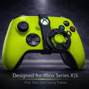 Flick Twist - Xbox-golfswingtrainer | Flick Twist-gids voor analoge sticks | 3D-geprinte controllerclip Straight Shots & Putts | Golfassistent