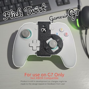 Flick Twist - G7 Golf Swing Trainer / Guida per stick analogici Flick Twist / Clip per controller stampata in 3D per colpi dritti e putt / Assistente per golf