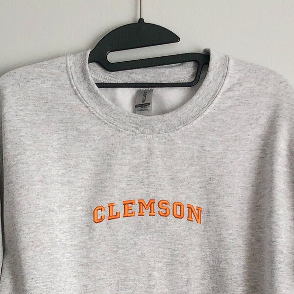 clemson nike crewneck sweatshirt