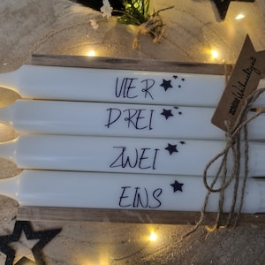 Adventskerzen / Adventskranz / Kerzen Weihnachten / Weihnachtskerzen