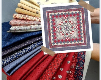 Padrão de colcha "Summer Meadow".