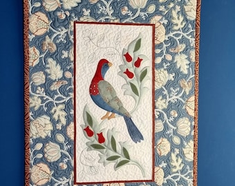 Pacote de padrões 3 em 1. Inclui ave do paraíso, minha namorada e estrela rubi. Desenhos de patchwork, imprima e costure!