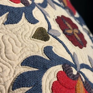 Motif de coussin patchwork nuit orientale PDF, housse de coussin matelassé 18" avec appliqués, patron de couture pour débutants, téléchargement numérique image 5