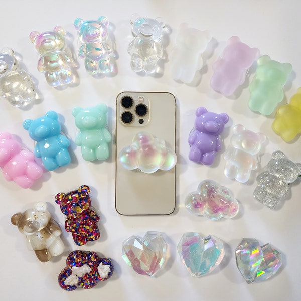 Cell Phone Accessories Cute Gem Bear Cloud lovely Girl Women Gift Accessories