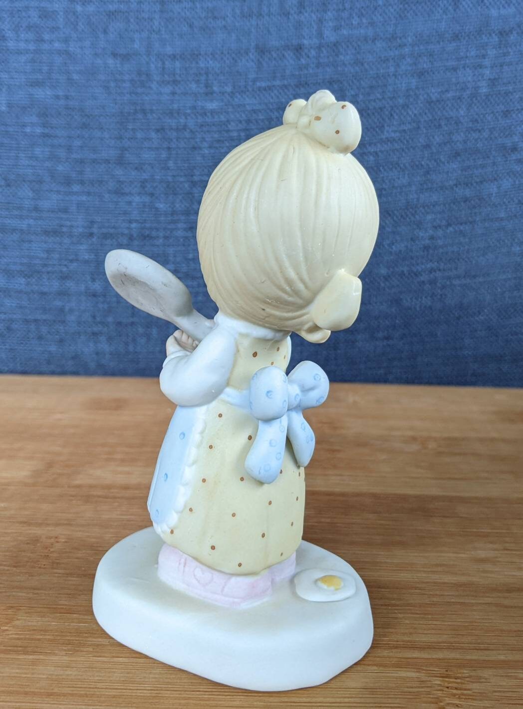 Vintage Collectible Precious Moments EGGS OVER EASY Figurine Etsy