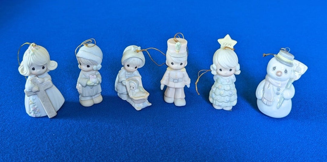 Vintage Collectible Precious Moments CHRISTMAS Ornaments by Etsy