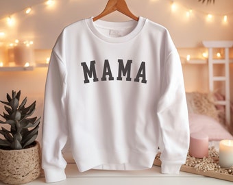 Mama Pullover, Mama Sweatshirt, Mama Sweater, Mama Geschenk, Muttertagsgeschenk, Mama Hoodie, Geburtstagsgeschenk, Geschenke für Frauen