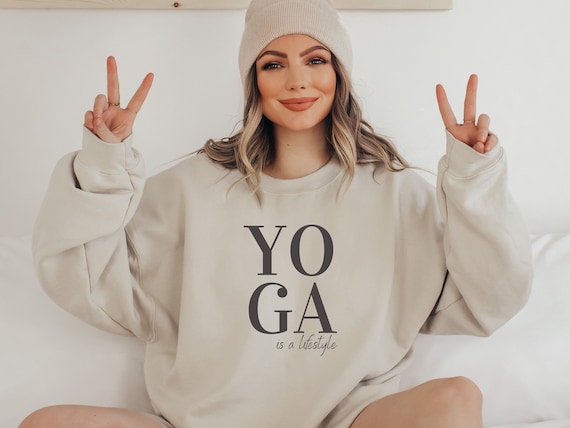 Yoga Sweatshirt, Yoga Shirt, Meditation Shirt, Spiritual Shirt, Workout Shirt, Yoga Liebhaber, Yoga Geschenke, Yoga Pullover, Yoga Pulli