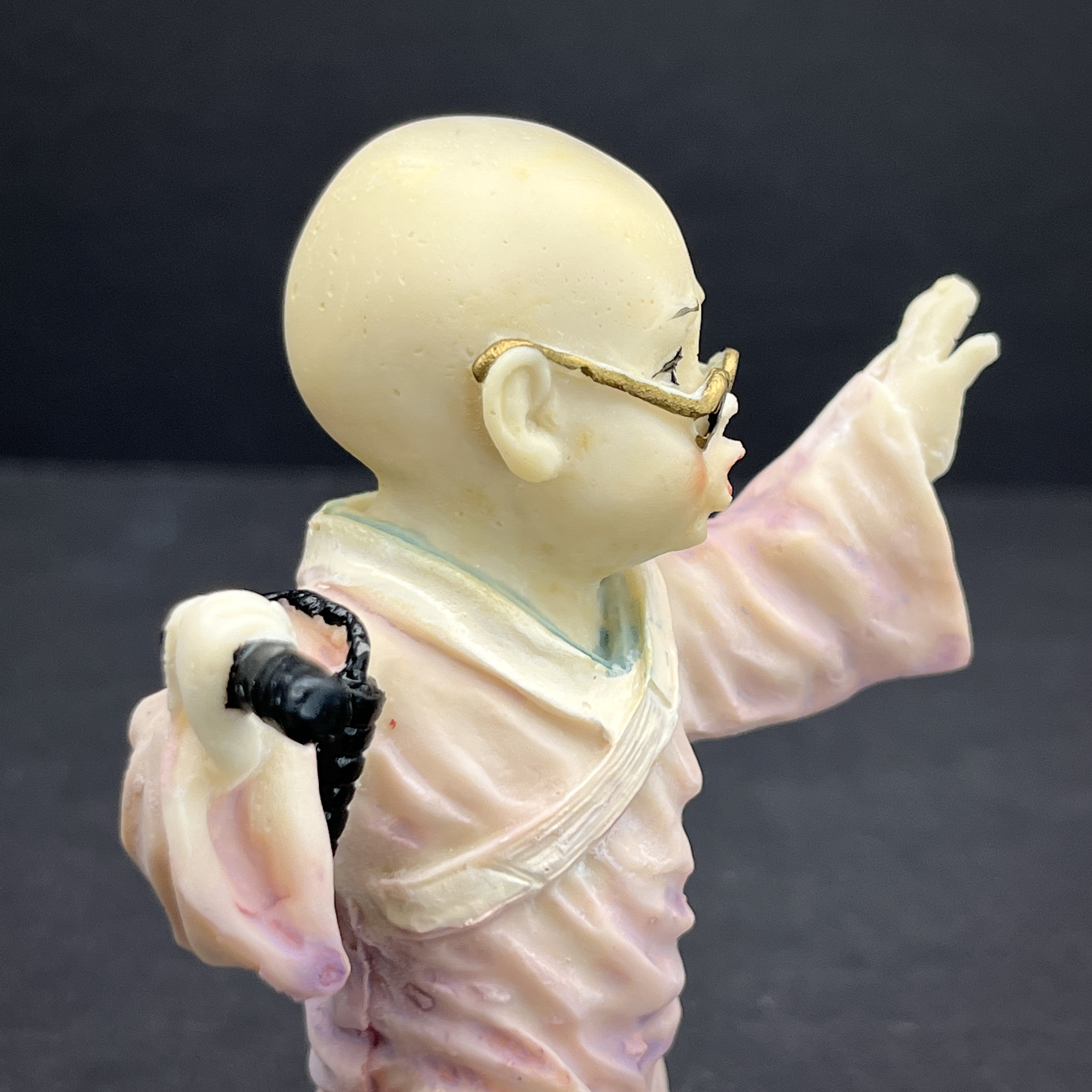Chinese Kung Fu Martial Arts Boy Resin Figure Figurines Shaolin Monk Figure #A | UK