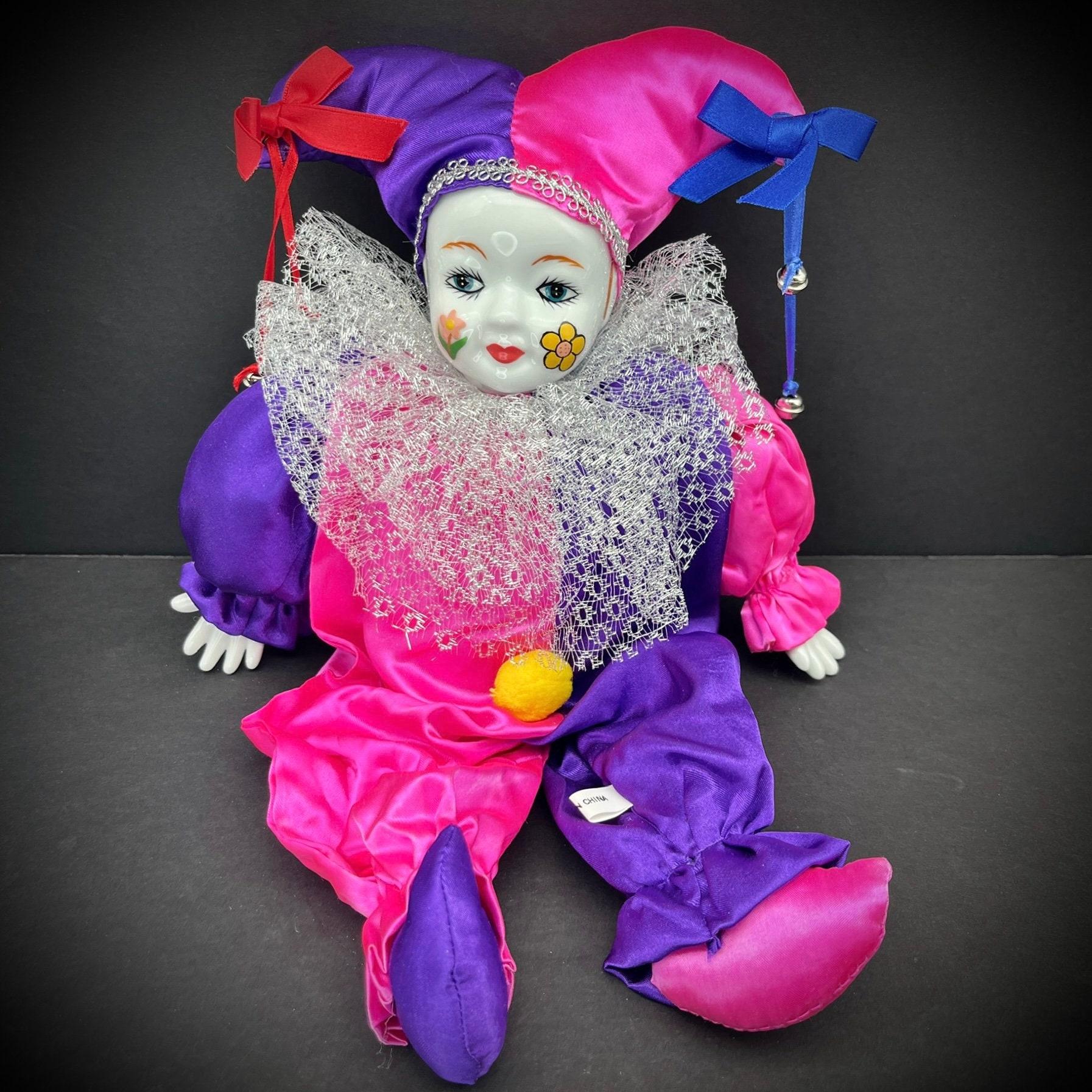 China clown cheap doll