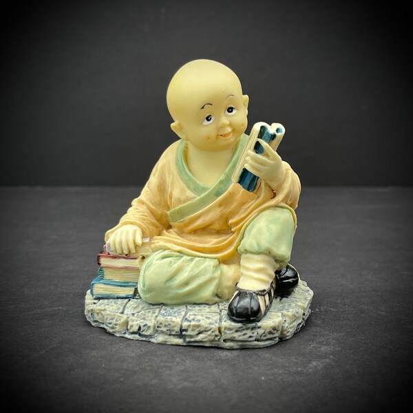 Shaolin Monk Figurines Etsy
