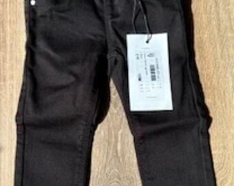 Nouveau pantalon noir pour bébé Name It - Taille élastique - Taille 9-12 mois