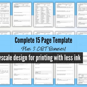 Intake Note With Biopsychosocial Assessment Template PDF | Fillable ...