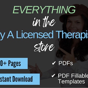 Everything in the By a Licensed Therapist Store