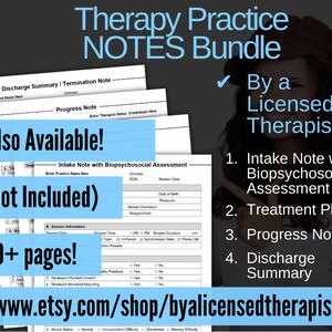 Simple SOAP Note Template for Therapists, PDF - Fillable & Editable ...